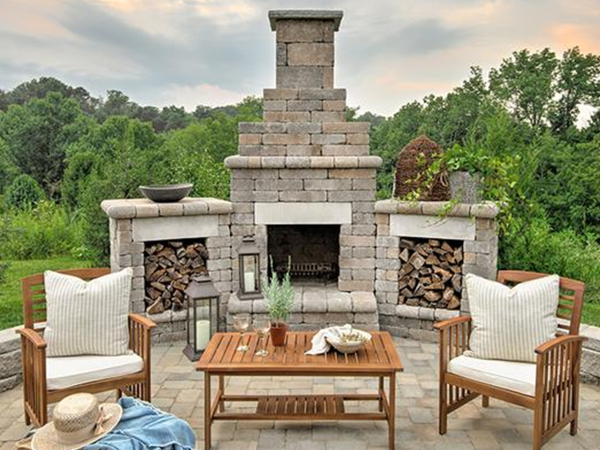 Fireplaces, pizza ovens, and outdoor kitchens - Lake Charles La - Herman Brown Brick Co